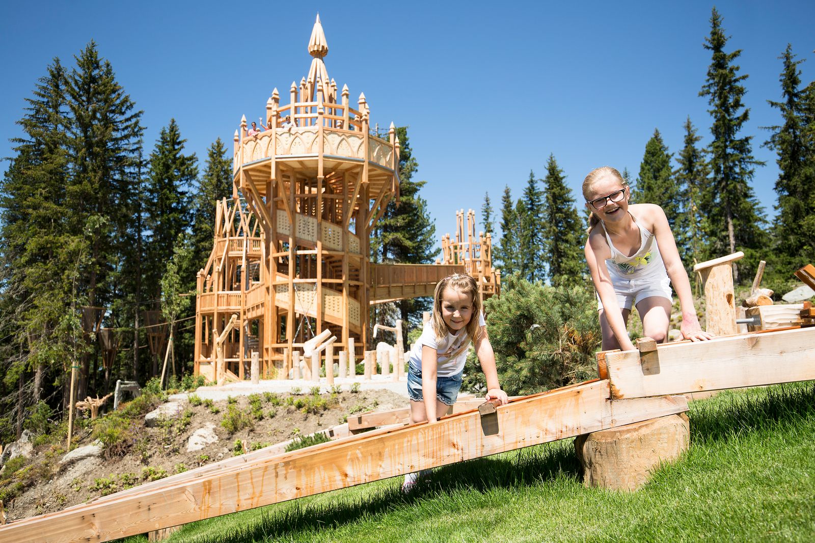 Fichtenschloss und Fichtensee