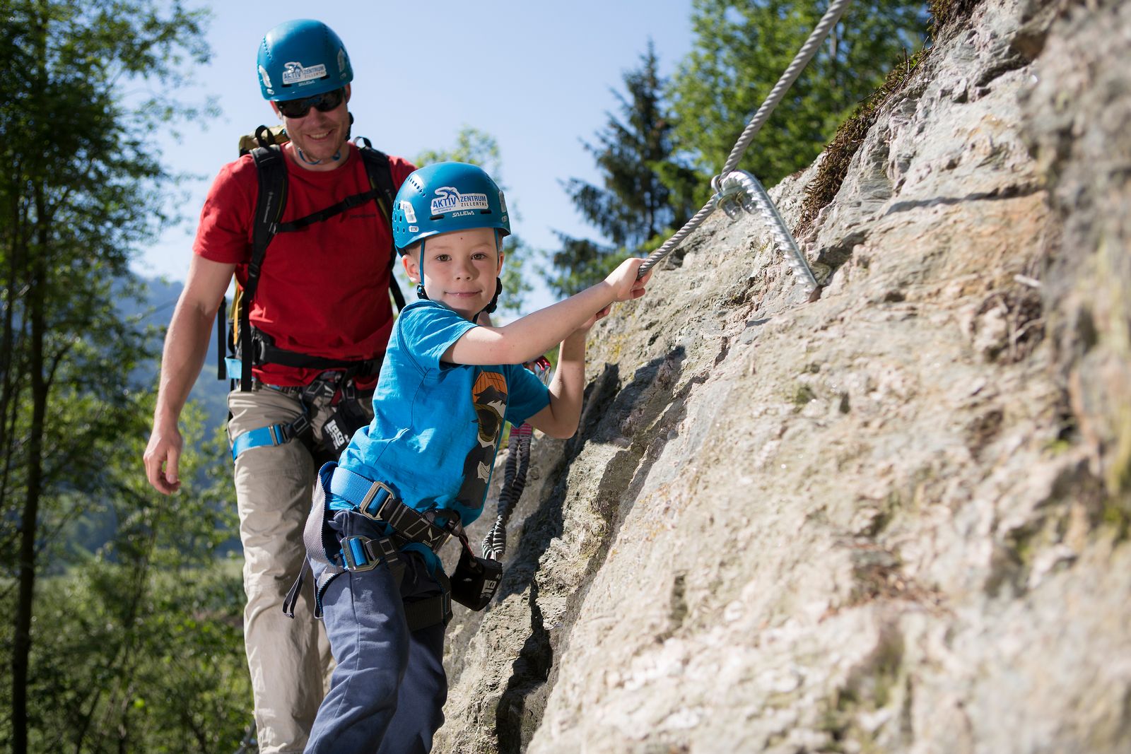 Kinderklettersteig Talbach